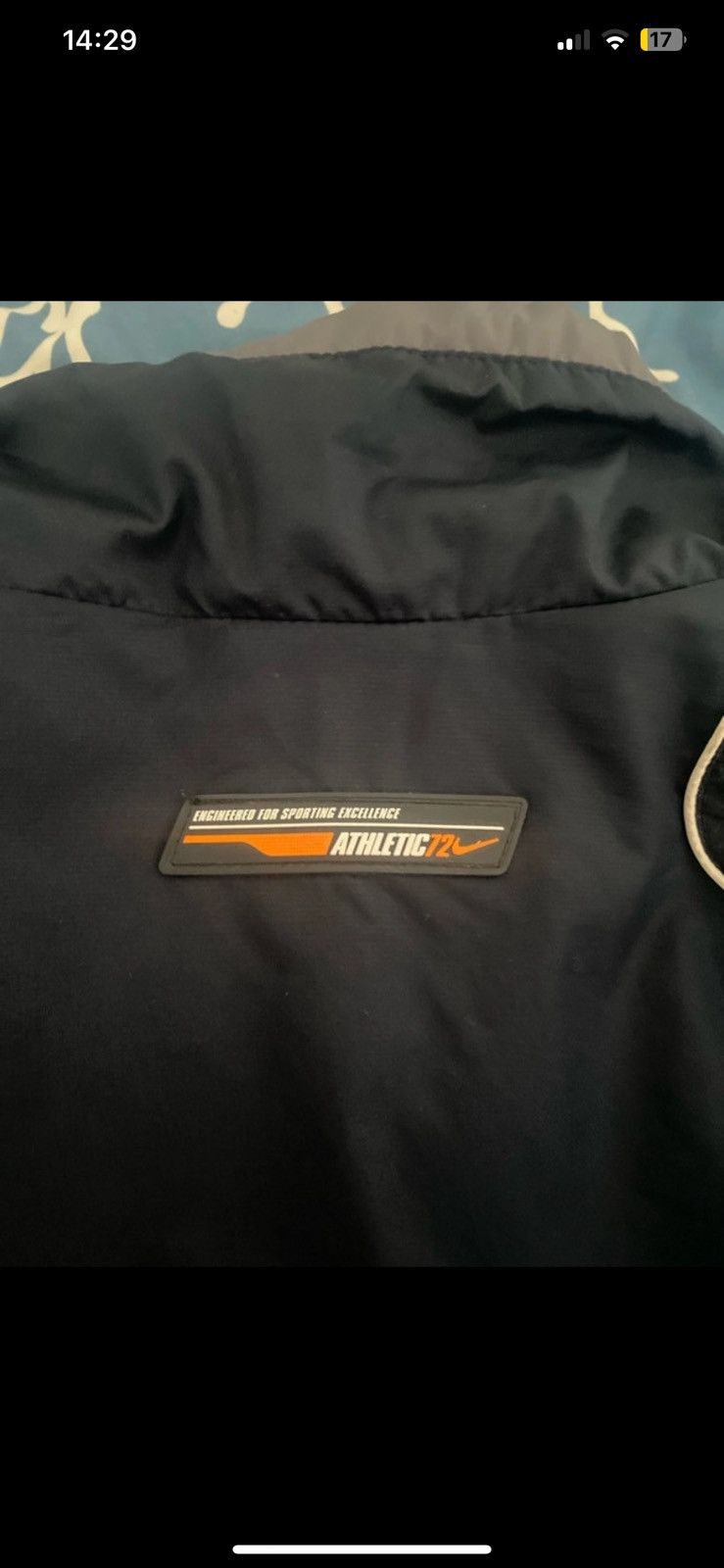 Nike × Vintage Nike Vintage Windbreaker - Navy Size US M / EU 48-50 / 2 - 5 Thumbnail