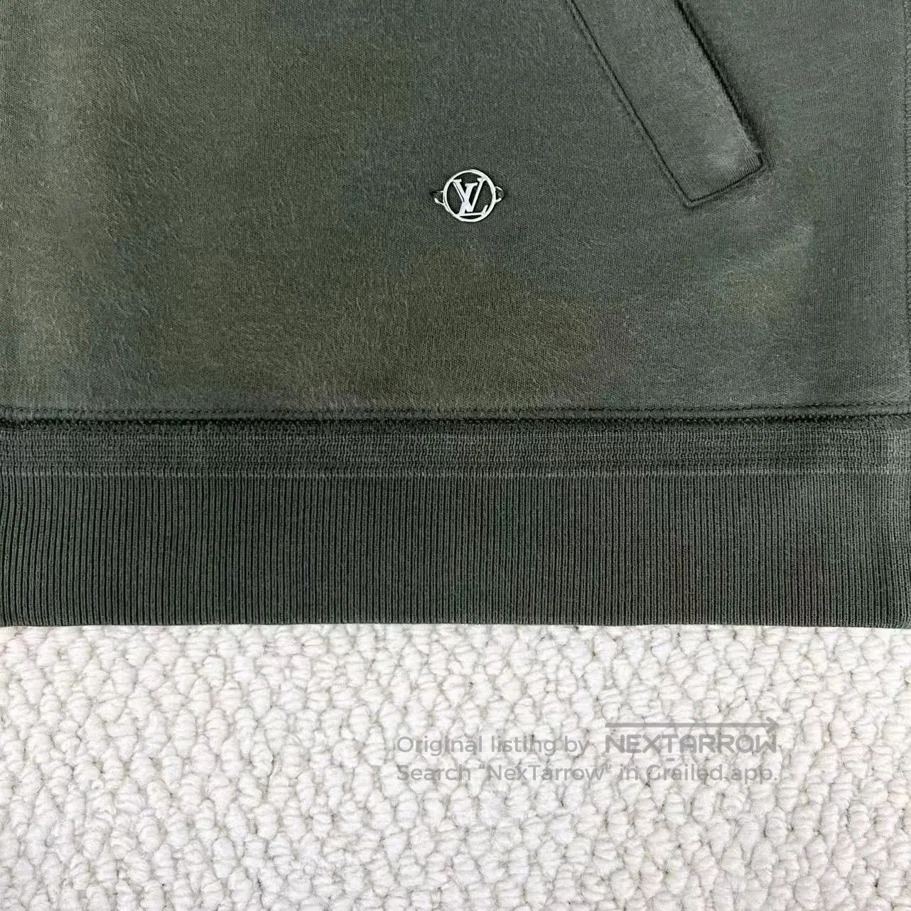 Louis Vuitton Louis Vuitton Olive Green Logo Zip Hoodie. Size US XXL / EU 58 / 5 - 5 Thumbnail