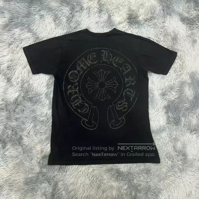 Chrome Hearts CHROME HEARTS Size L Black classic horseshoe short sleeves Size US L / EU 52-54 / 3 - 1 Thumbnail