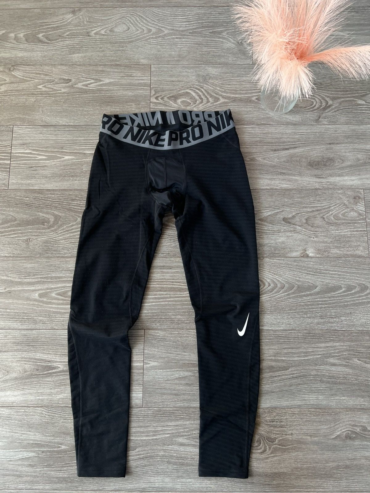 Nike ‼️Nike Pro Combat Dri-Fit Training Spandex Tights Pants‼️ Size US 34 / EU 50 - 1 Thumbnail