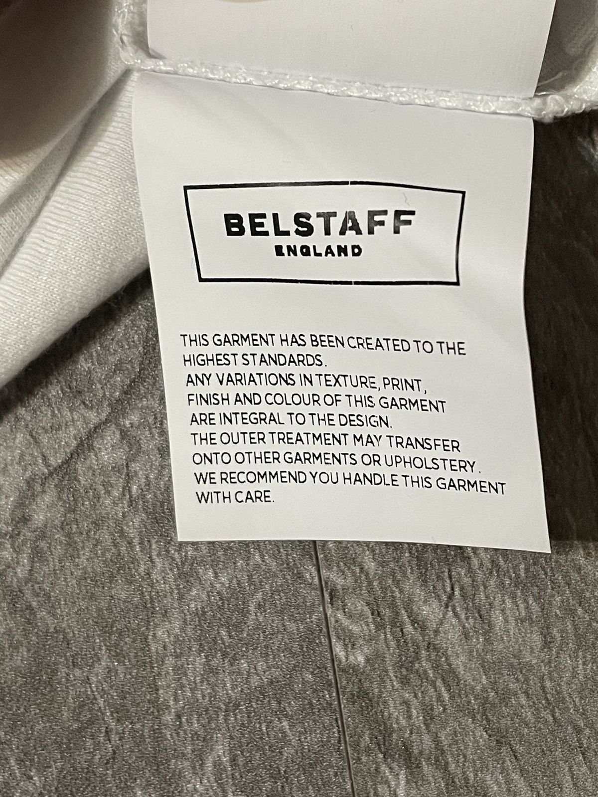 Belstaff Belstaf Big Logo Rare Luxury T Shirt Streetwear Size US L / EU 52-54 / 3 - 6 Thumbnail