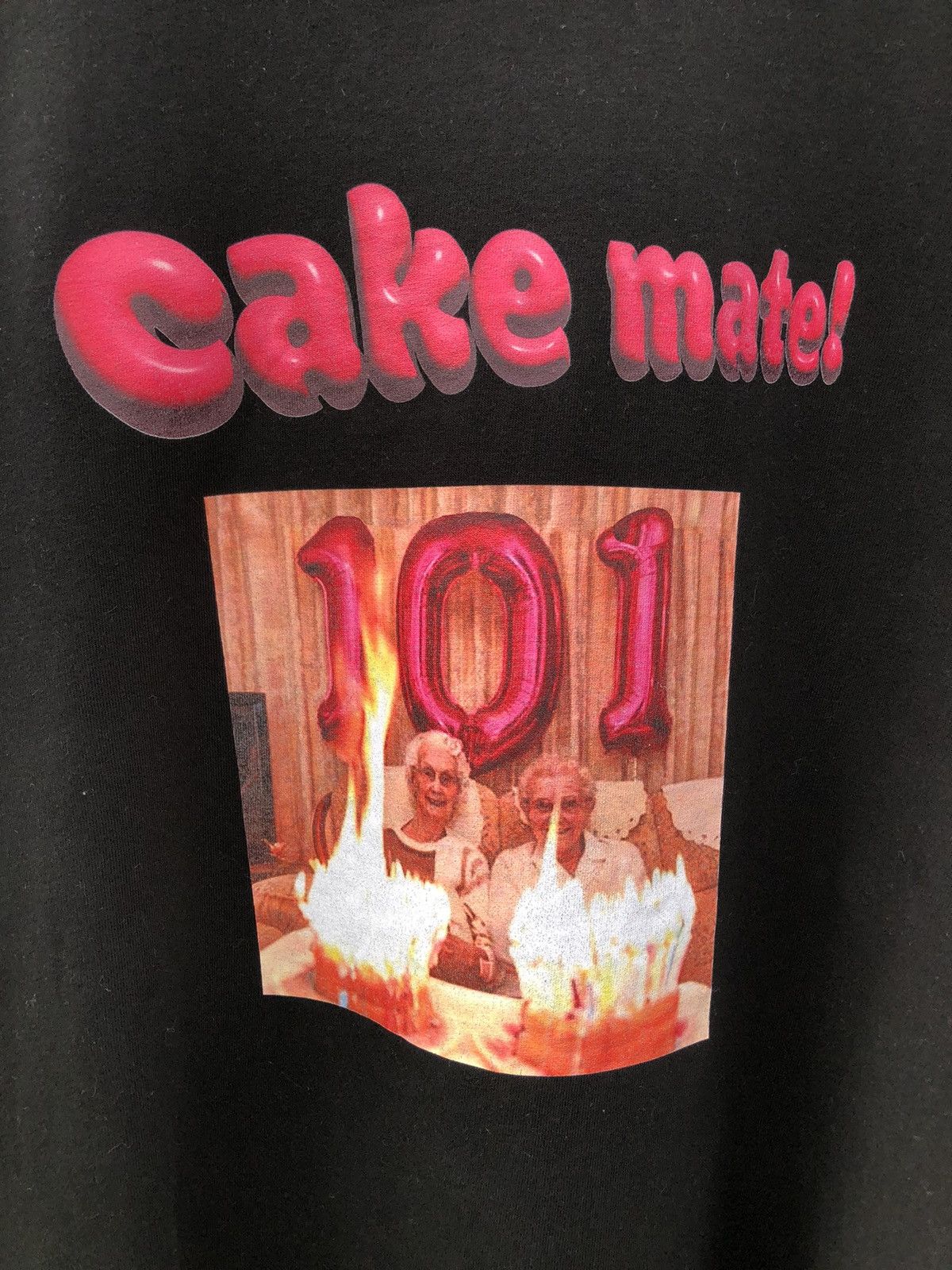 Japanese Brand Cake Mate! Graphic Tshirt Long Lasting Bestie Potrait Size US M / EU 48-50 / 2 - 4 Thumbnail