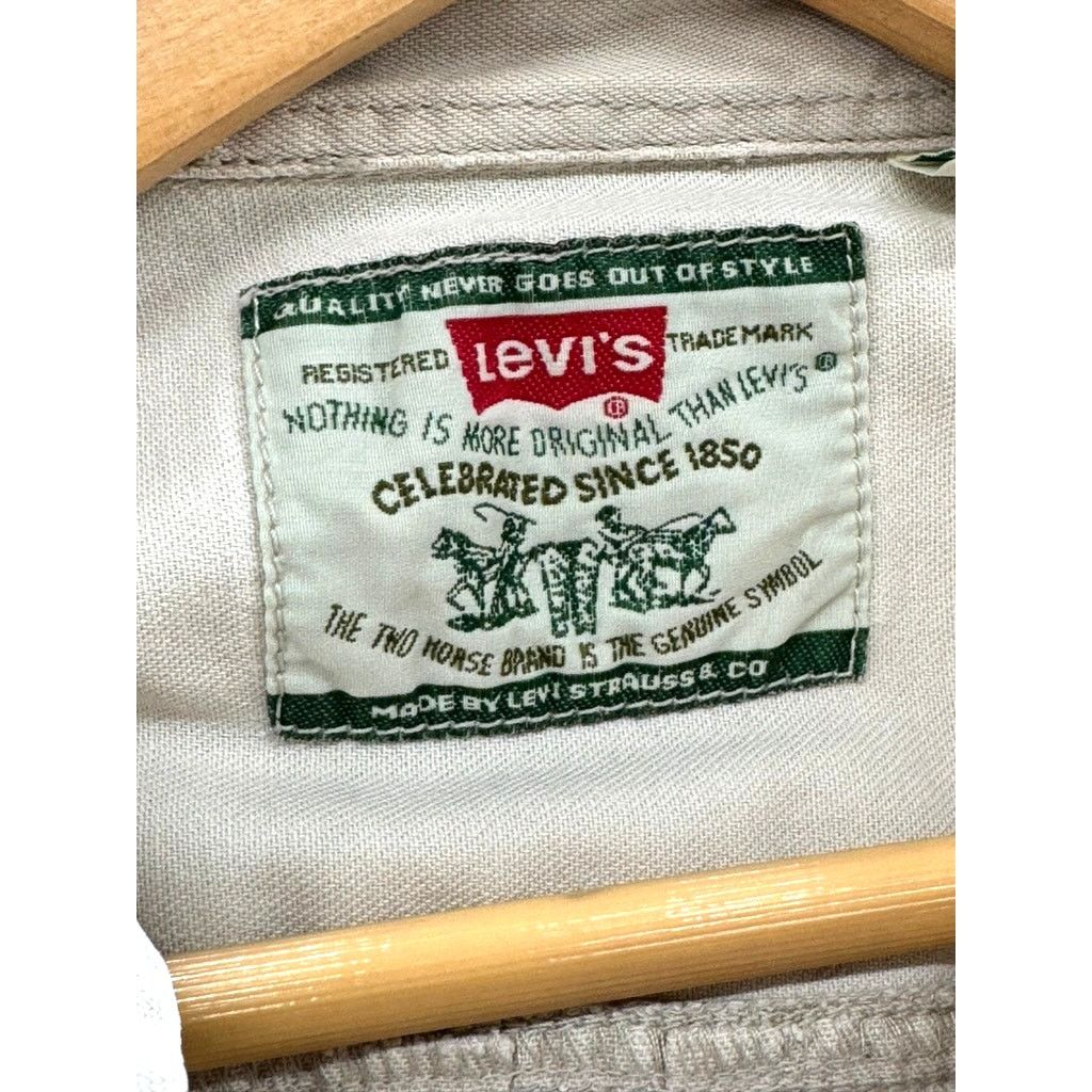 Levi's × Vintage Levi Strauss Men's Utility Chore Dual Pocket Canvas Shirt Size US L / EU 52-54 / 3 - 3 Thumbnail