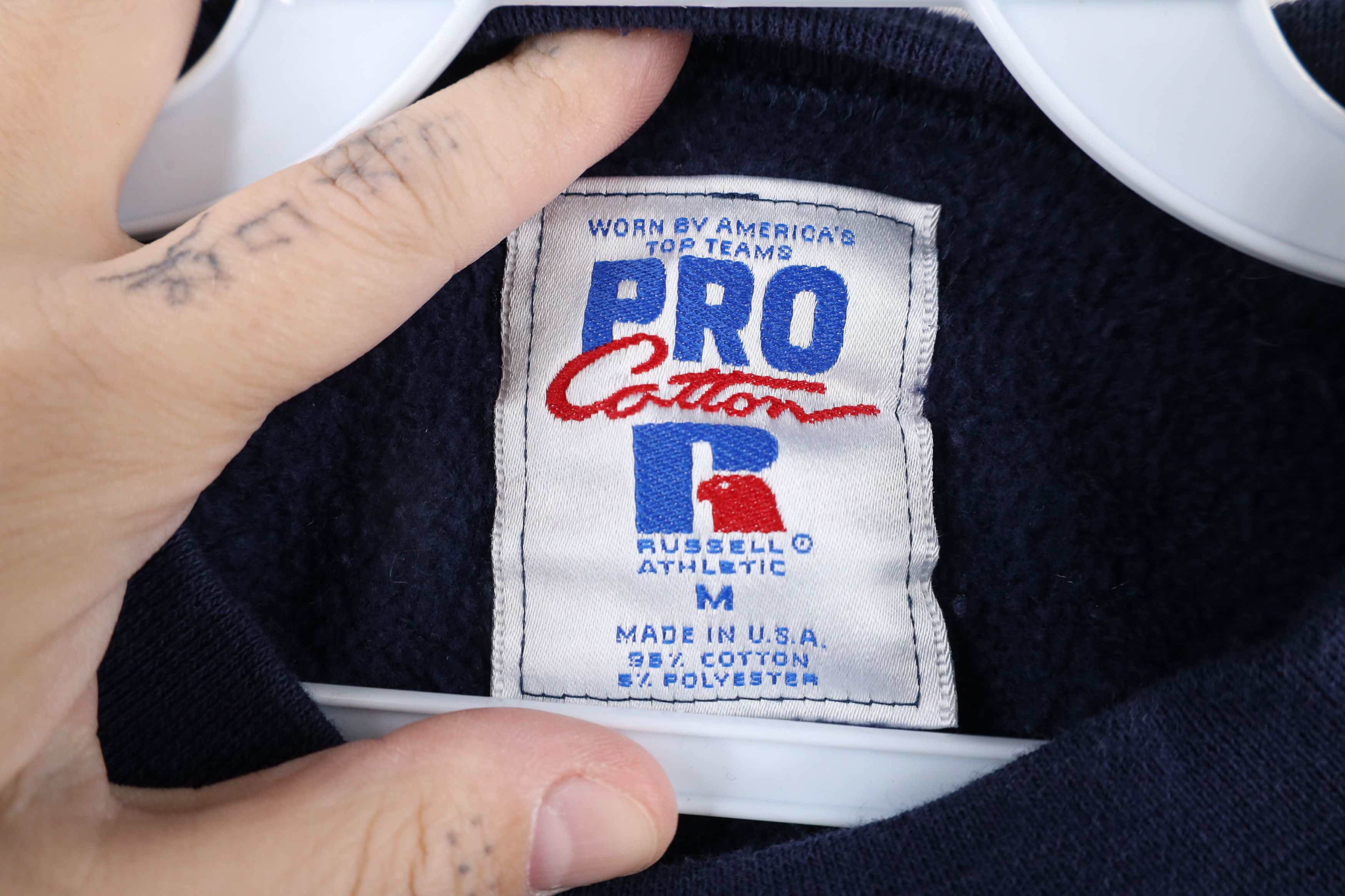 Russell Athletic × Vintage Vintage 90s Russell Athletic Heavyweight Crewneck Sweatshirt Size US M / EU 48-50 / 2 - 8 Thumbnail