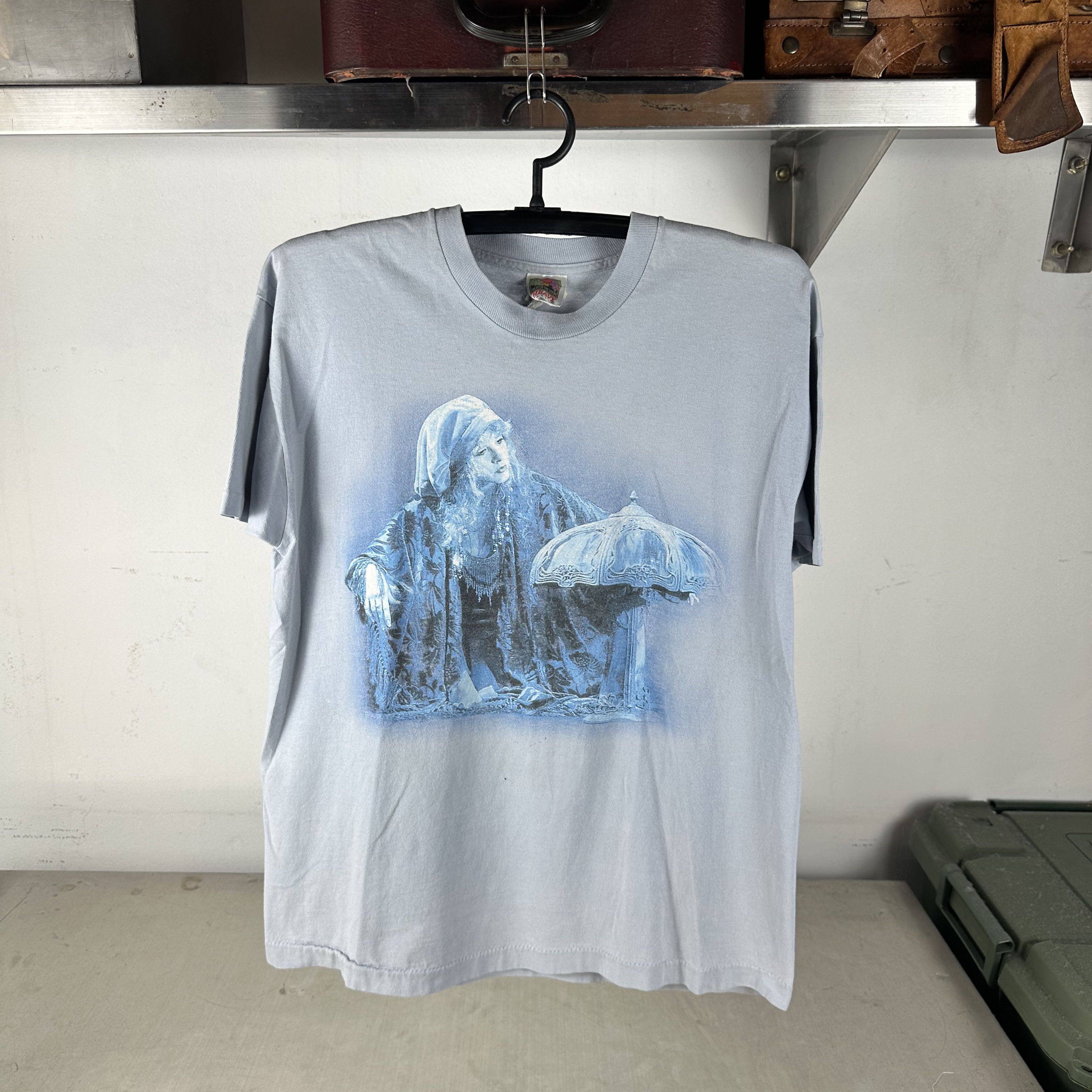 Vintage 1998 Stevie Nicks Enchanted Tour Concert Fleetwood Mac Tee Size US L / EU 52-54 / 3 - 1 Thumbnail