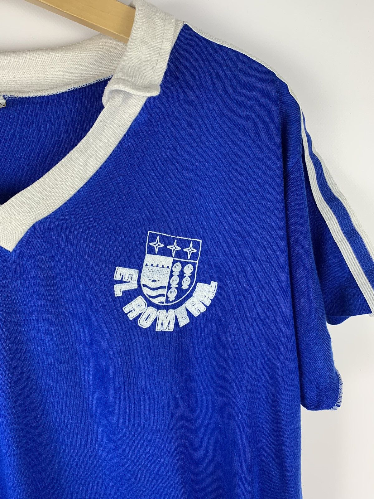 Vintage Vintage El Romeral Malaga Soccer Football Shirt Men’s Blue Size US M / EU 48-50 / 2 - 5 Thumbnail