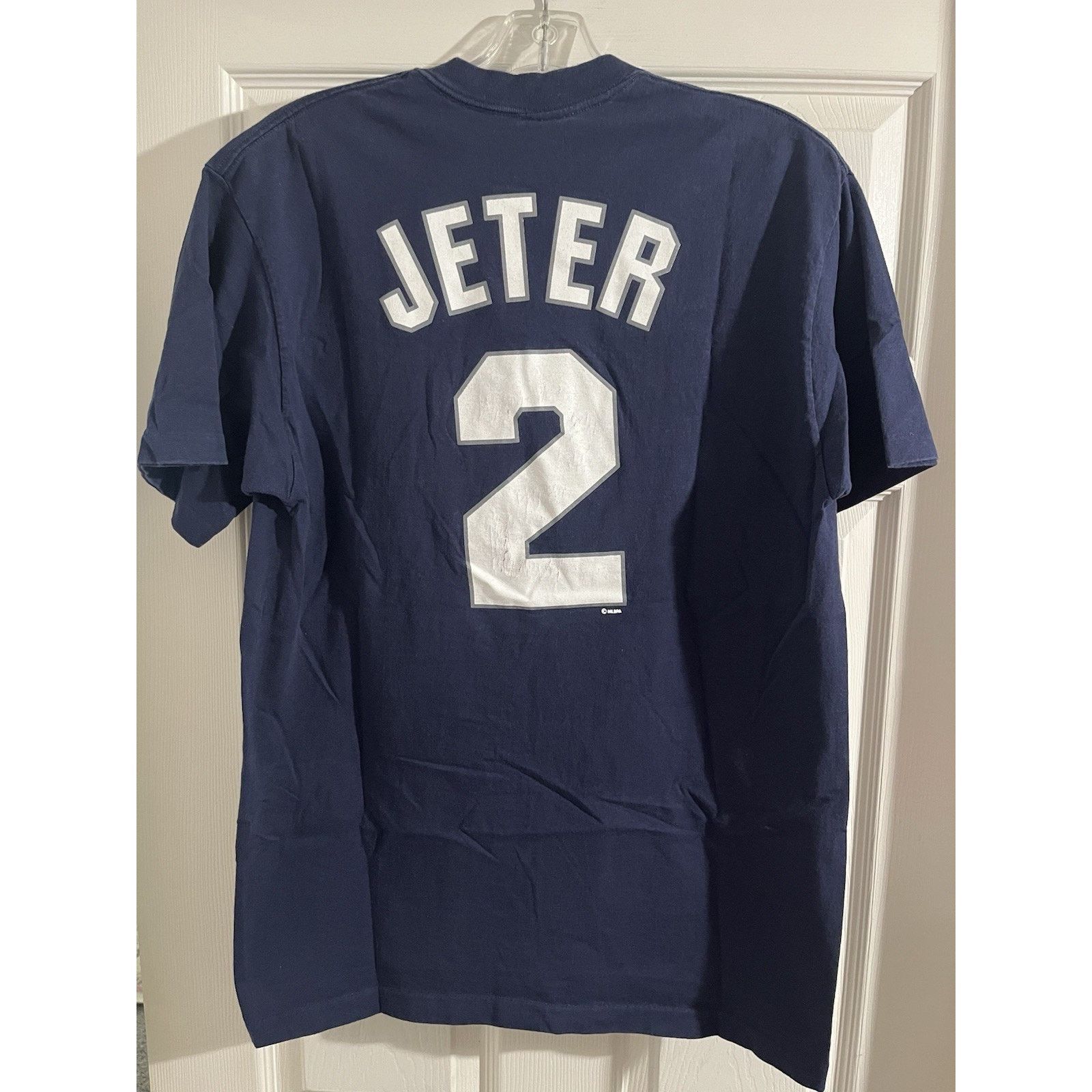 Majestic Vtg Derek Jeter New York Yankees Majestic Shirt Sz L SS MLB Size US L / EU 52-54 / 3 - 5 Thumbnail