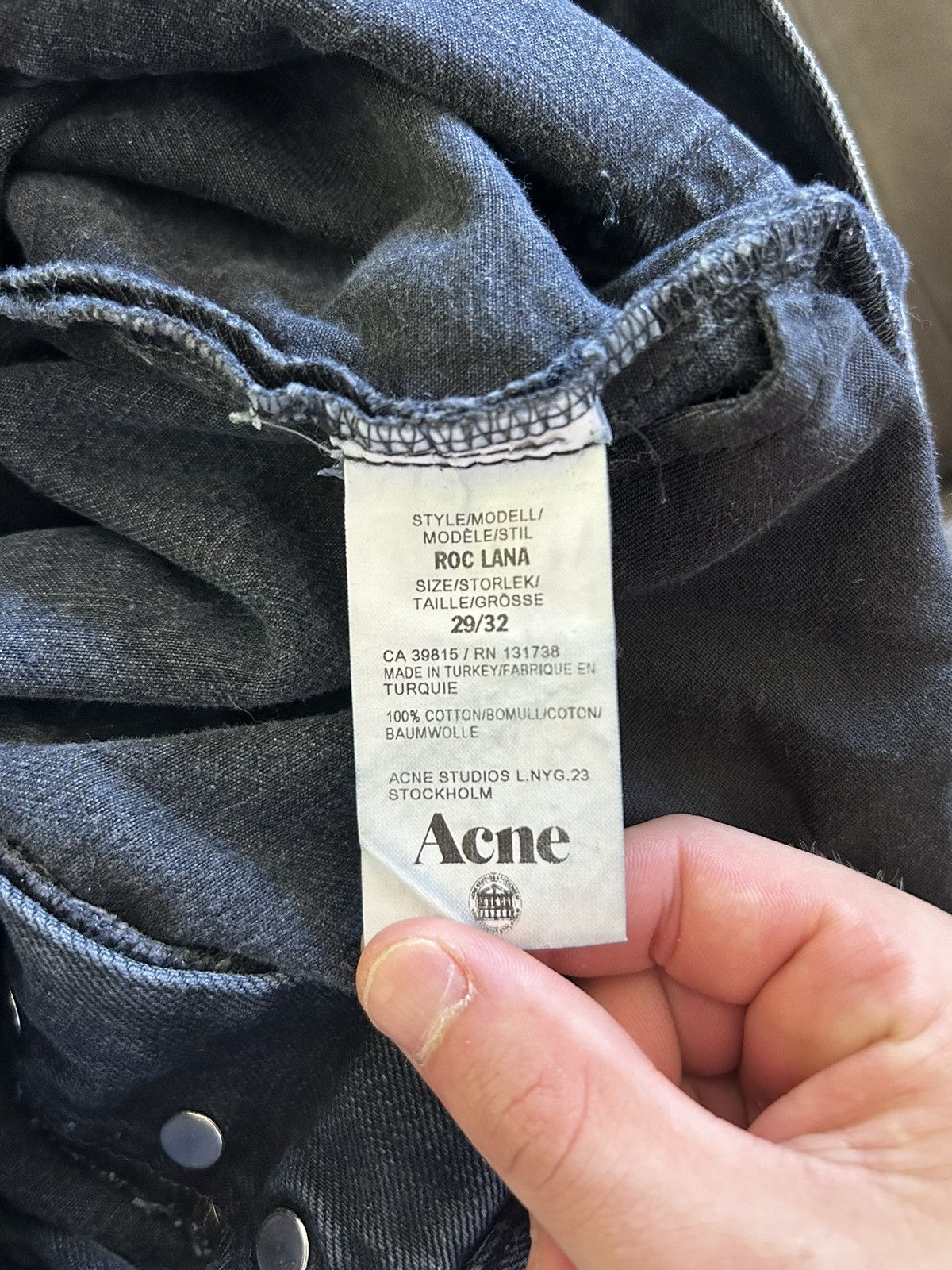 Acne Studios Acne studios roc Lana Size US 29 - 3 Thumbnail