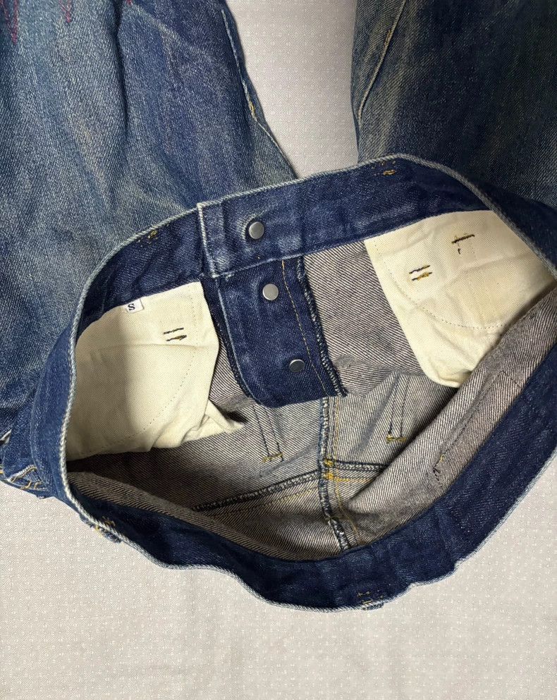 Yohji Yamamoto Vintage Christopher Nemeth HalfMoon Denim Pants-2506 Size 28" / US 6 / IT 42 - 6 Thumbnail