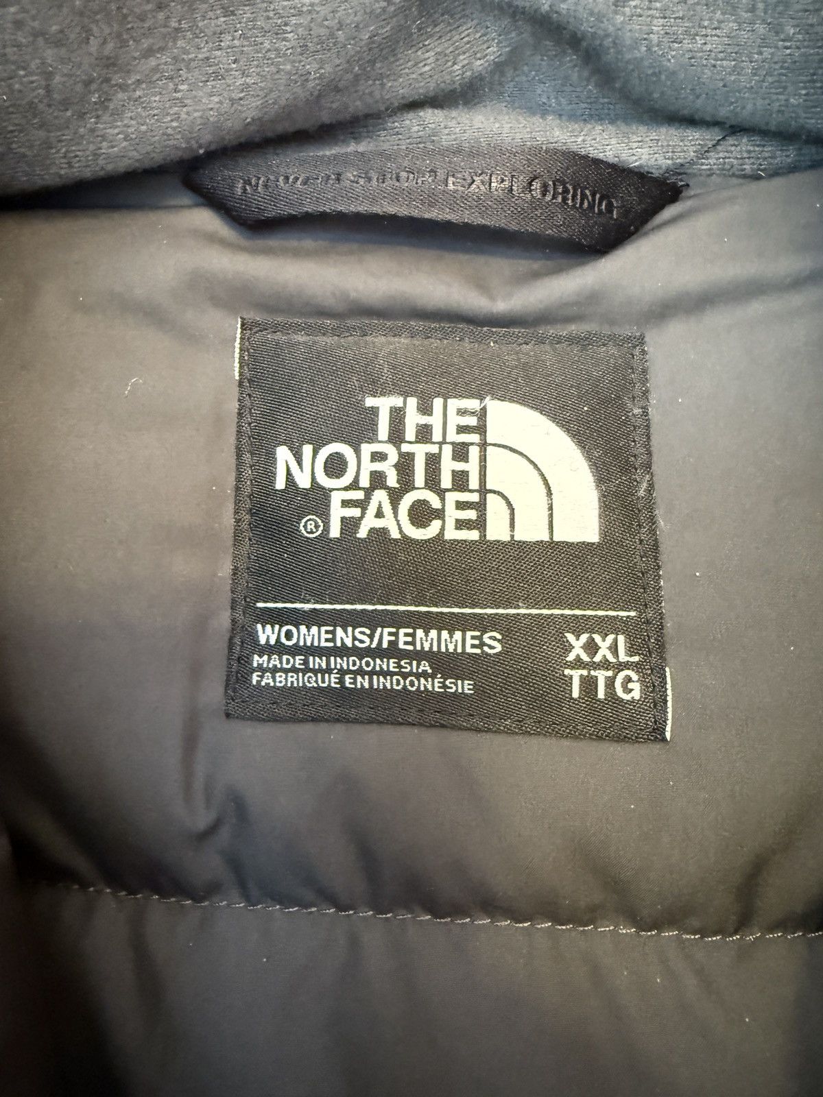 The North Face The North Face Women Gray Hooded Artic Parka II 550 Dryvent Size XXL / US 16-18 / IT 52-54 - 2 Thumbnail