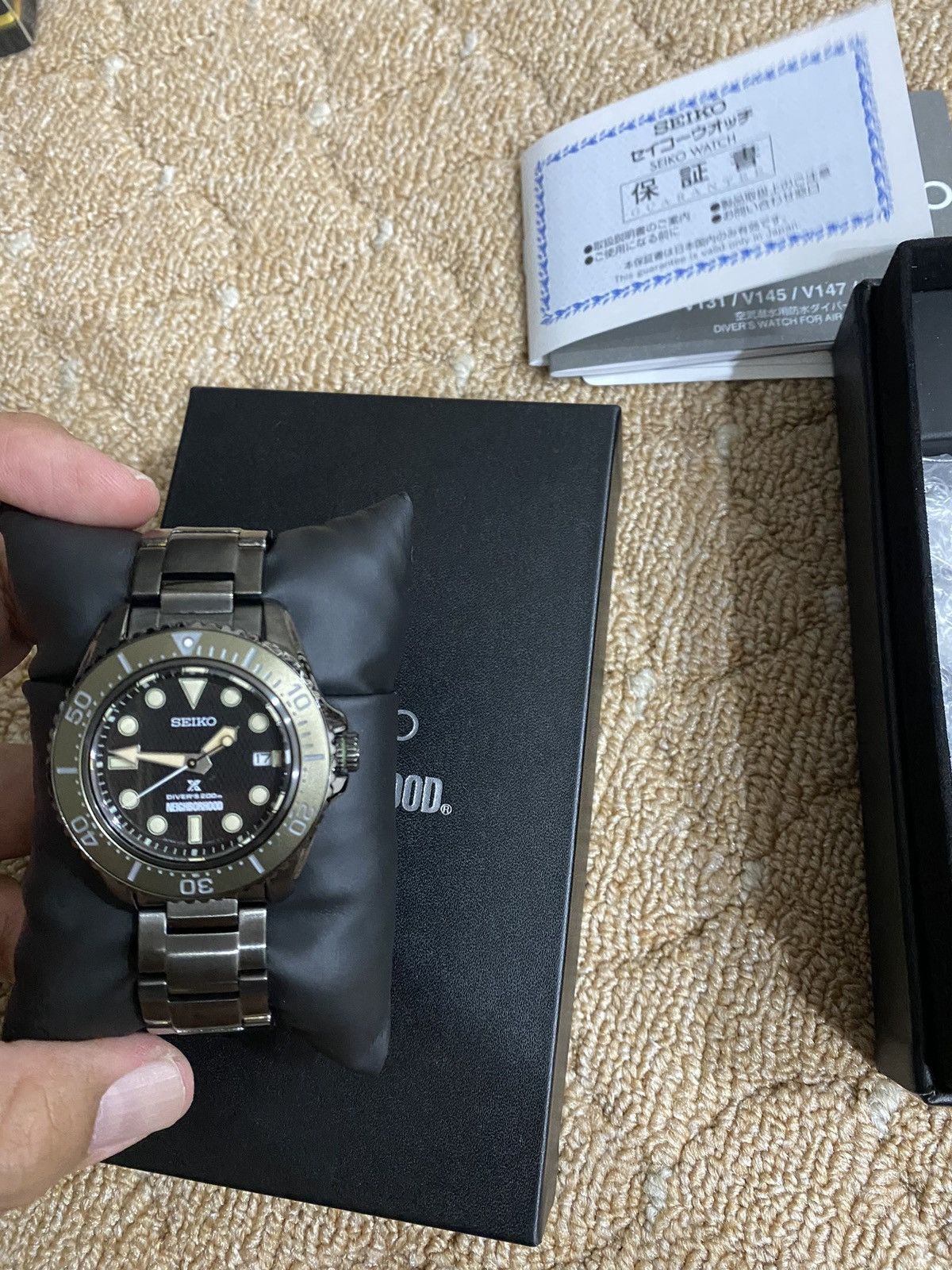 日本製 Seiko Prospex Diver Scuba Scuba NEIGHBORHOOD Prospex メンズ