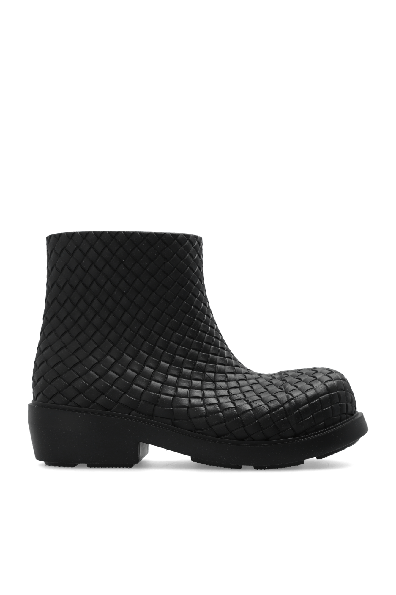 o1s1rm1025 Fireman Intreccio Ankle Boots in Black