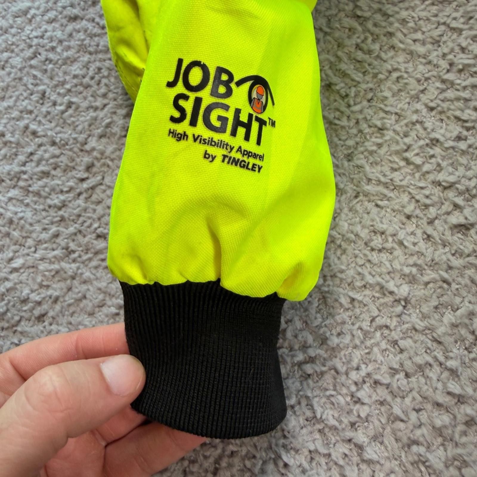 Other Tingley Job Sight Mens Visibility Reflective Bomber Jacket Size US L / EU 52-54 / 3 - 4 Thumbnail