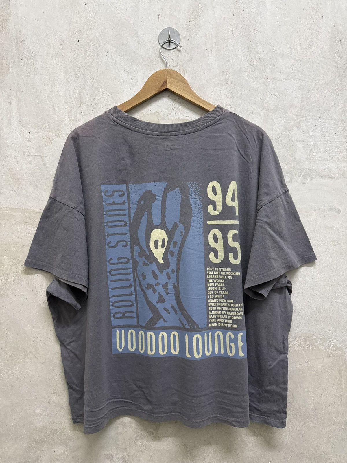 The Rolling Stones 2020s The Rolling Stones - Voodoo Lounge Tour Faded Tee Size US XXL / EU 58 / 5 - 1 Thumbnail
