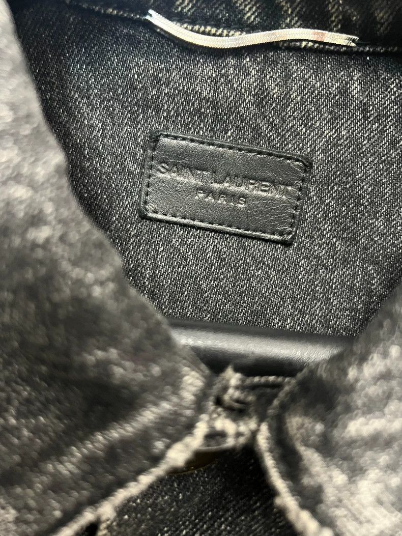 Yves Saint Laurent Saint laurent 18 Spring/Summer Smoky Black Water Ripple Was Size US M / EU 48-50 / 2 - 3 Thumbnail
