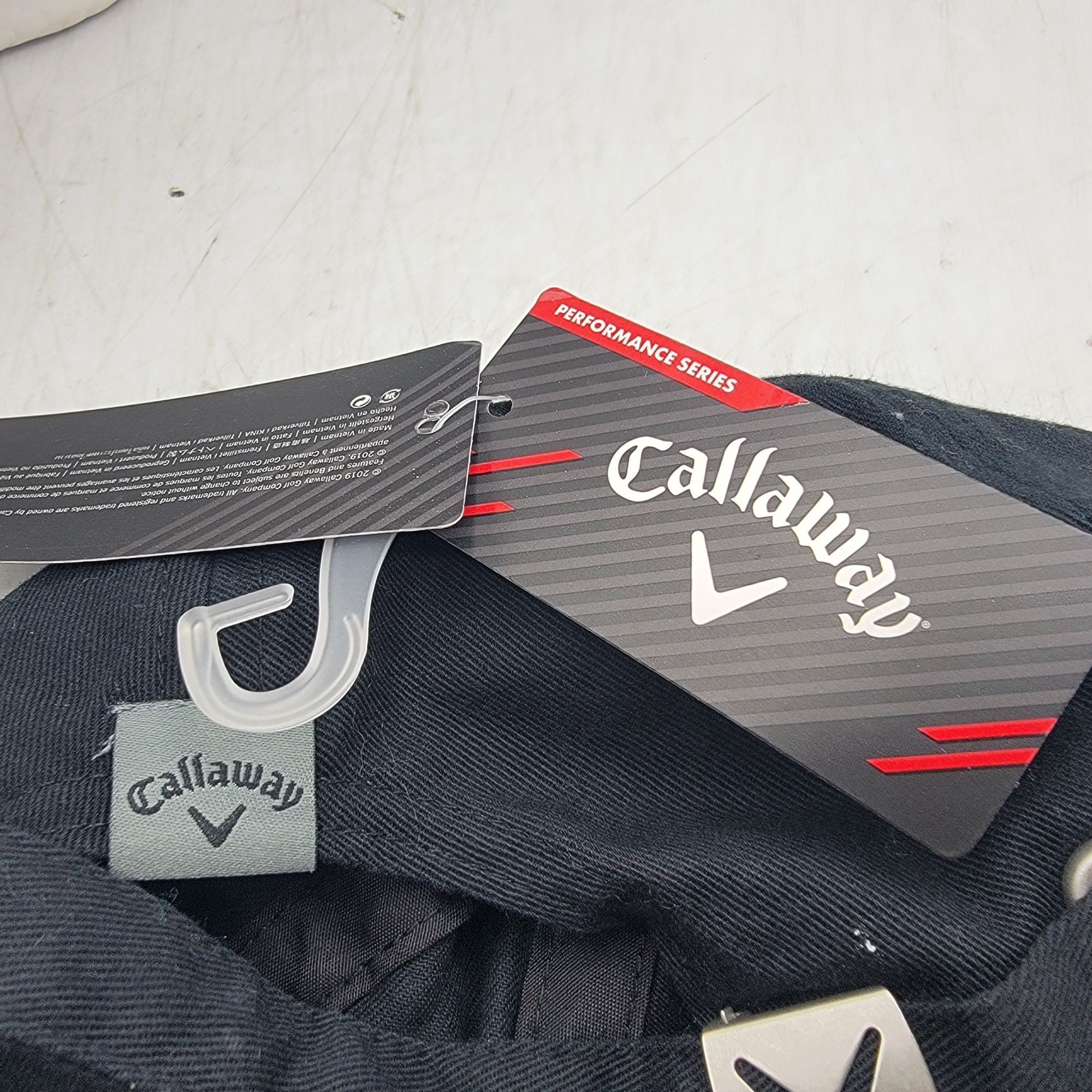 Callaway Callaway Heritage Twill Adults Black Baseball Hat Cao Casual Size ONE SIZE - 9 Thumbnail