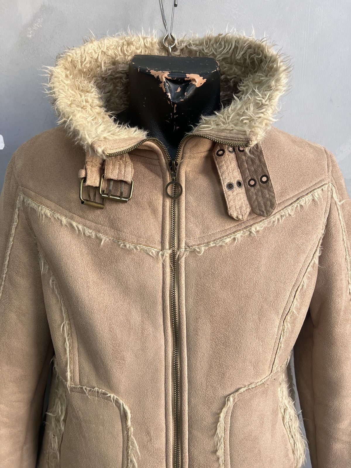 Hysteric Glamour Rare fur bomber yohji ysmamoto style japanese y2k Size US M / EU 48-50 / 2 - 2 Thumbnail