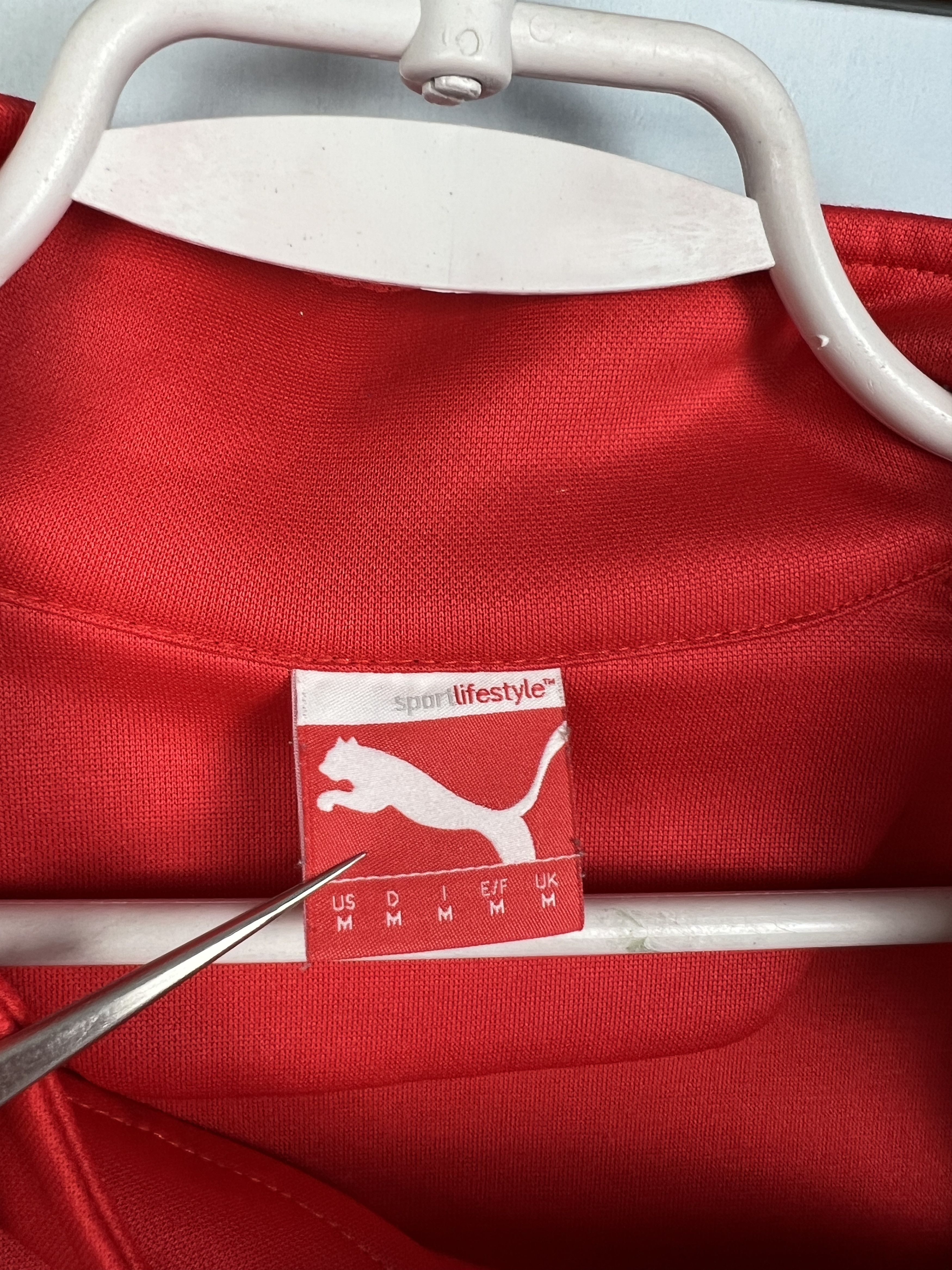 Puma Arsenal Football Train Track Top Soccer Sweatshirt Warm Up Size US M / EU 48-50 / 2 - 11 Thumbnail