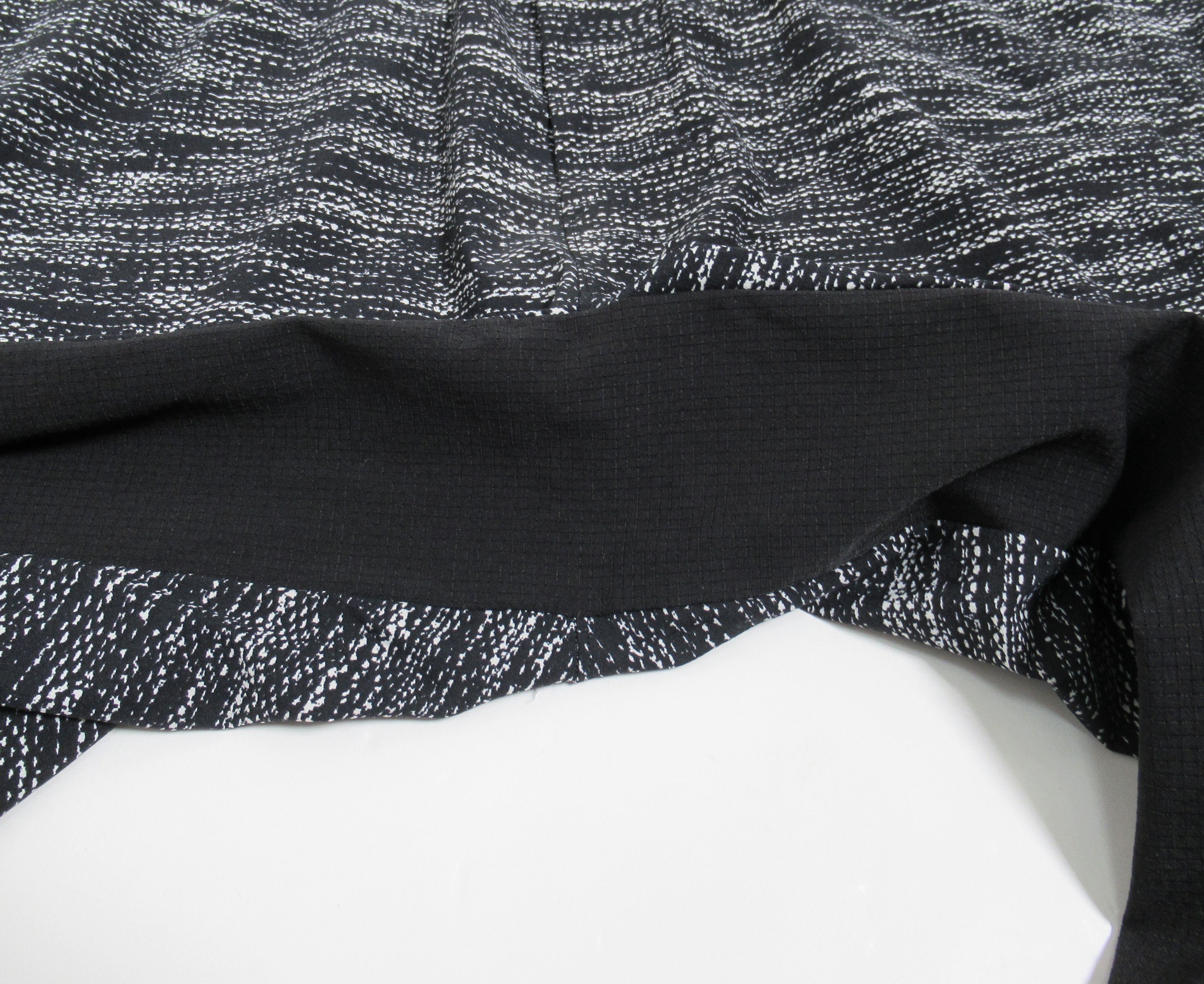 Lululemon Lululemon Men's In Mind Pant All Court Texture White Black Size US 35 - 7 Thumbnail
