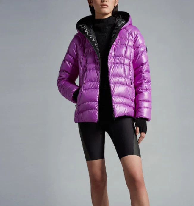 Moncler Moncler Narlay puffer purple lining logo Size L / US 10 / IT 46 - 9 Thumbnail