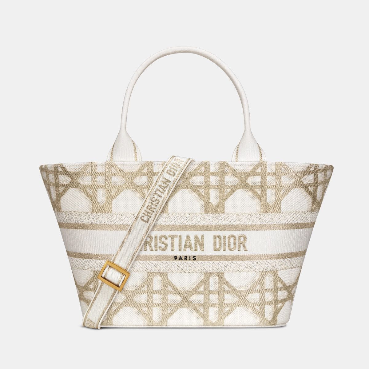 Dior o1bcso1str0226 Size:OS/Hat Bucket Bag in White/Golden Size ONE SIZE - 2 Thumbnail