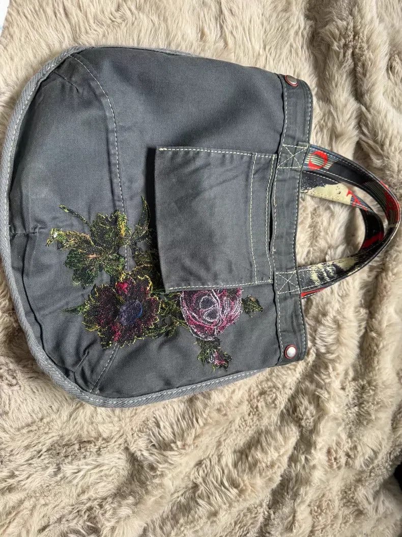 Vivienne Westwood Vivienne Westwood size os Vintage Floral Printed Canvas Bag Size ONE SIZE - 7 Thumbnail
