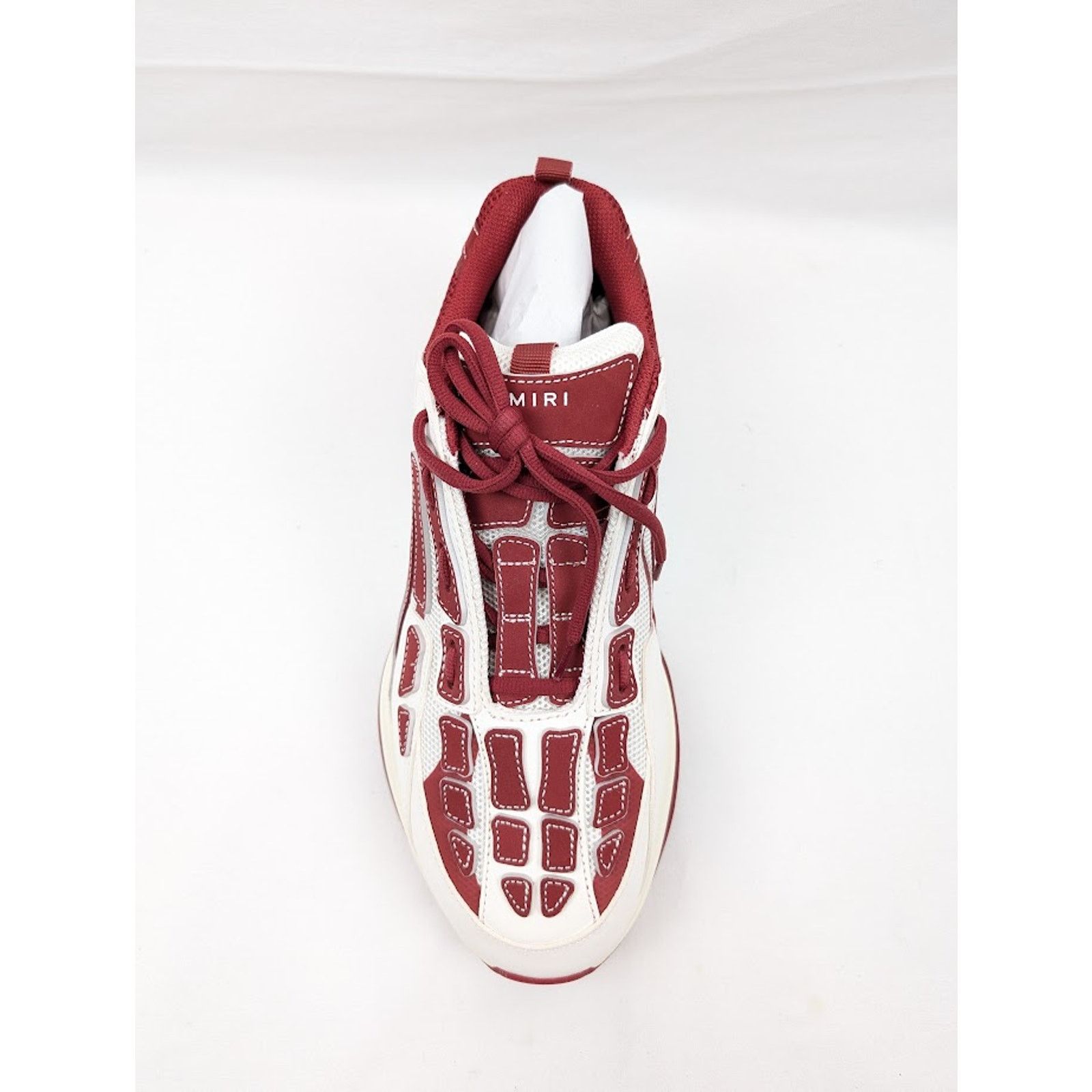 Amiri o1rshd1 Bone Runner in Cream/Red Size US 10 / EU 43 - 7 Thumbnail