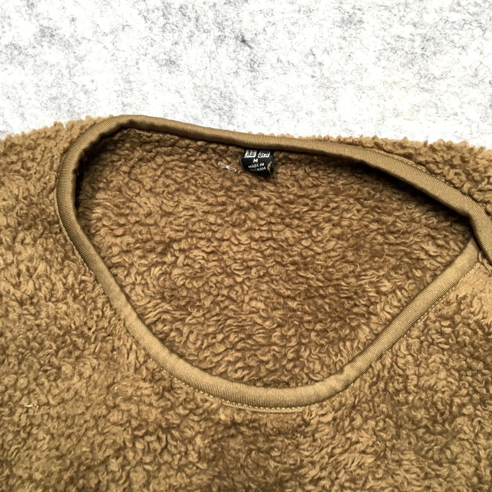 Uniqlo Uniqlo Fleece Pullover Mens M Brown Zip Jacket Vintage No Sherpa Retro Winter Fall Size US M / EU 48-50 / 2 - 6 Thumbnail