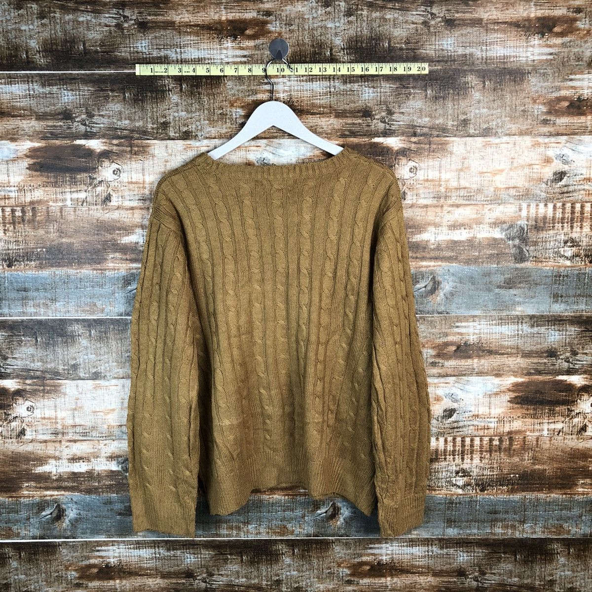 Homespun Knitwear × Japanese Brand × Vintage Lovise Brown vintage Knitwear #A1241 Size US L / EU 52-54 / 3 - 12 Thumbnail
