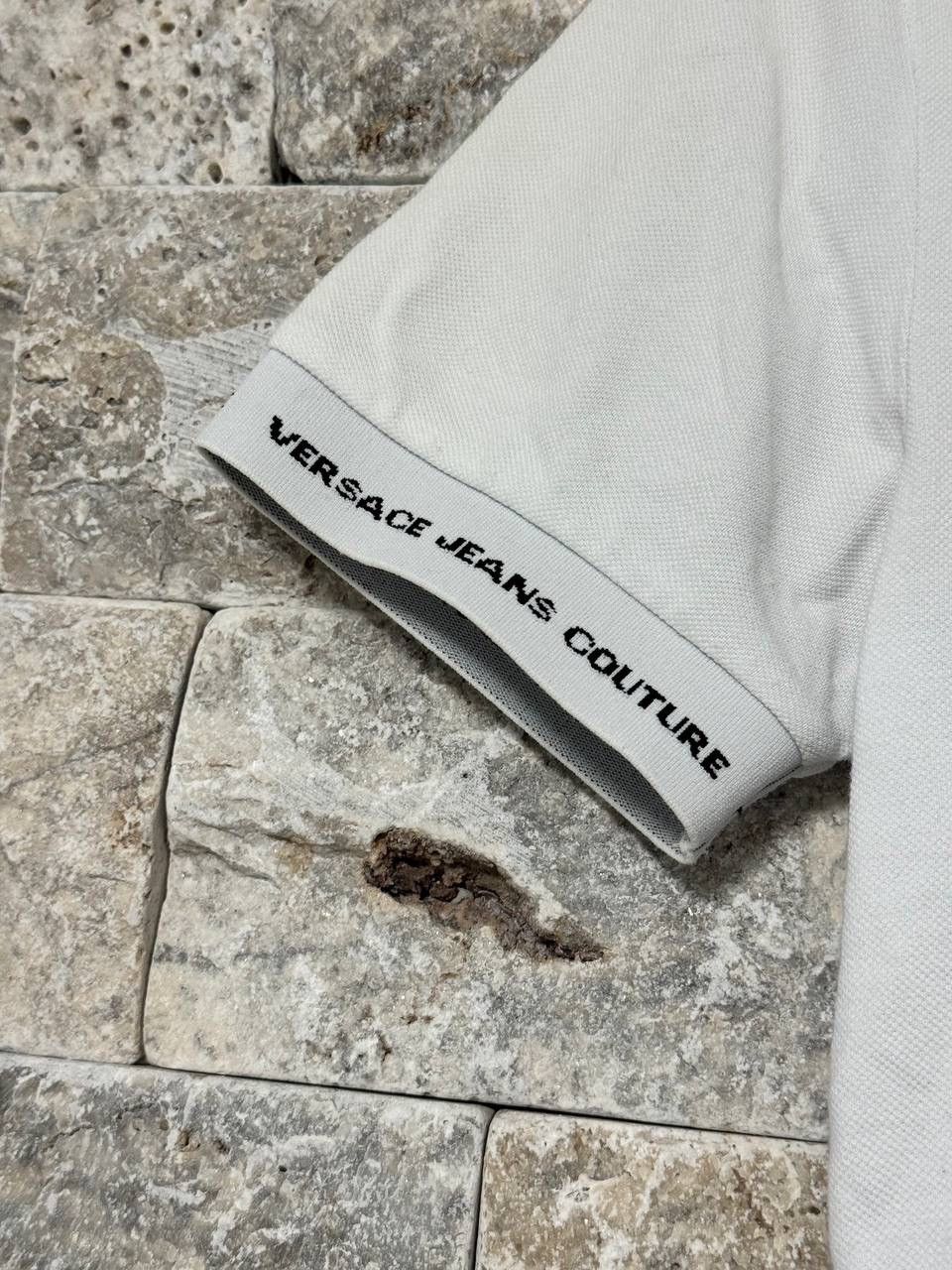 Versace Versace Jeans Couture White Polo Shirt Size US XS / EU 42 / 0 - 4 Thumbnail