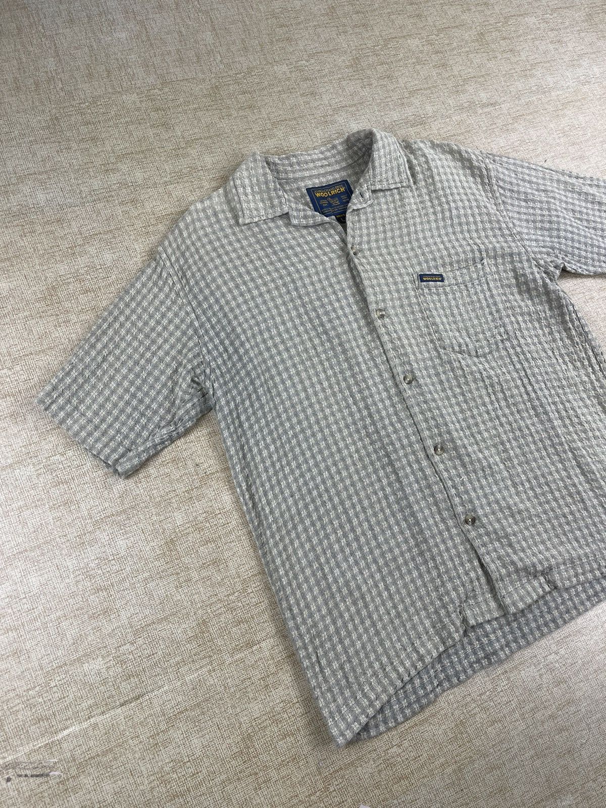 Vintage × Woolrich Woolen Mills VINTAGE WOOLRICH John Rich And Bros. Button Ups Shirt Size US L / EU 52-54 / 3 - 3 Thumbnail