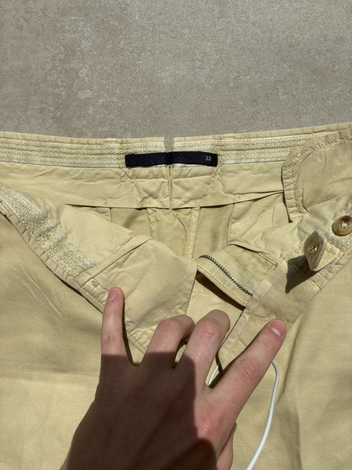 Incotex Incotex chinolino trousers/dress pant Size US 32 / EU 48 - 2 Thumbnail