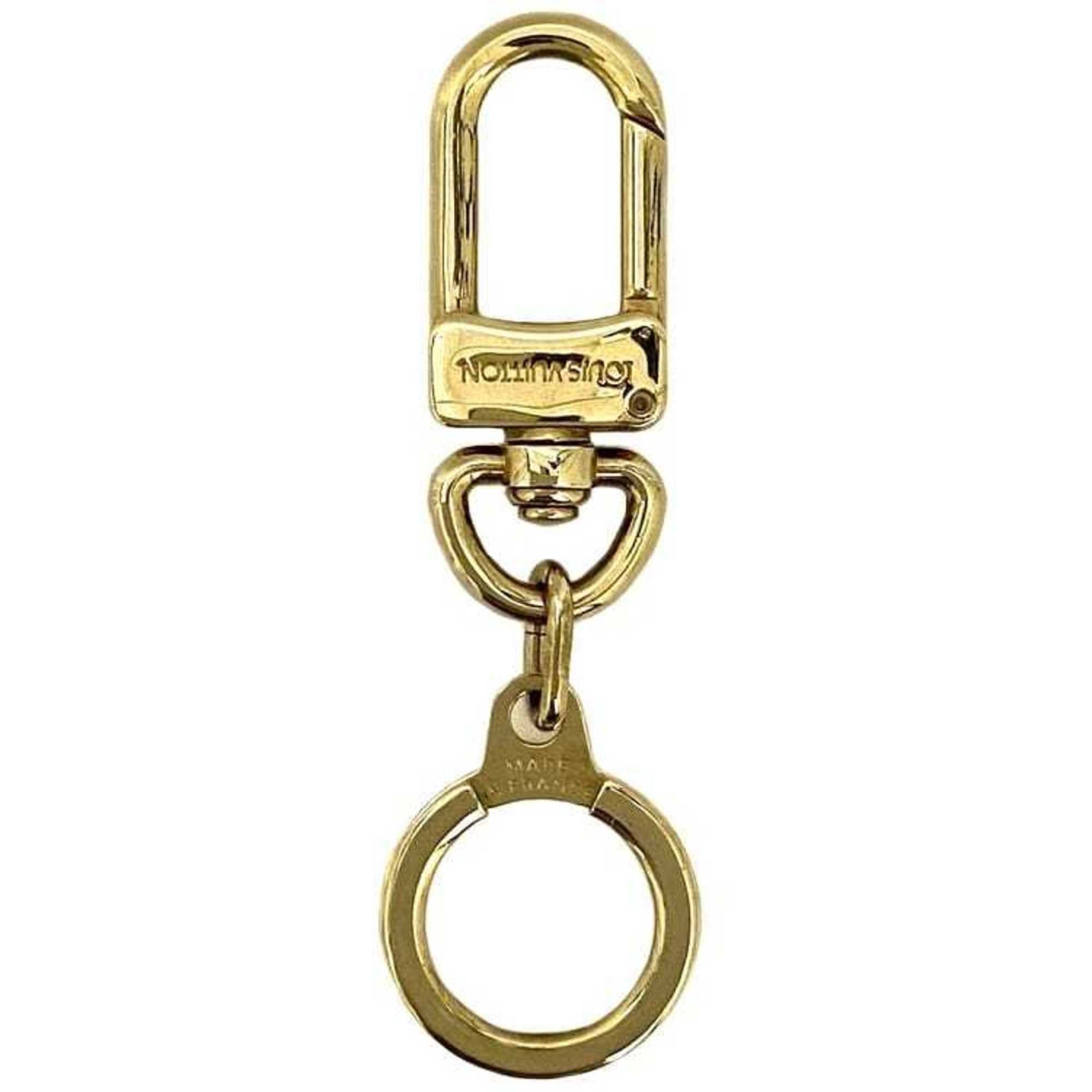 LOUIS VUITTON Eclipse Cloche Cle Keychain Key Ring M63620 Black Men's