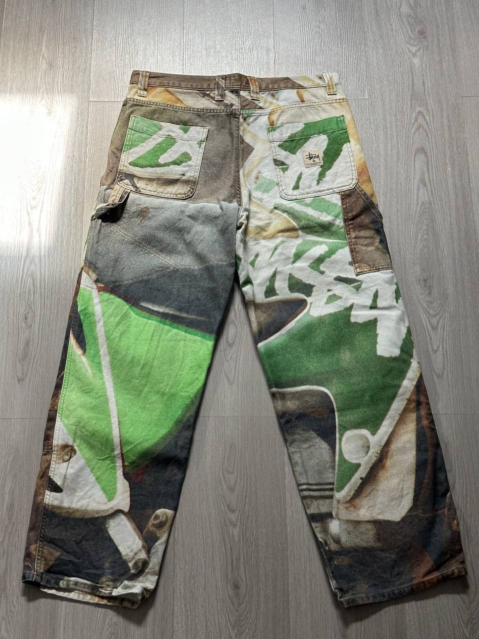 Stussy Stüssy Canvas Work Pant Baja Print - Rare Piece Size US 32 / EU 48 - 2 Thumbnail