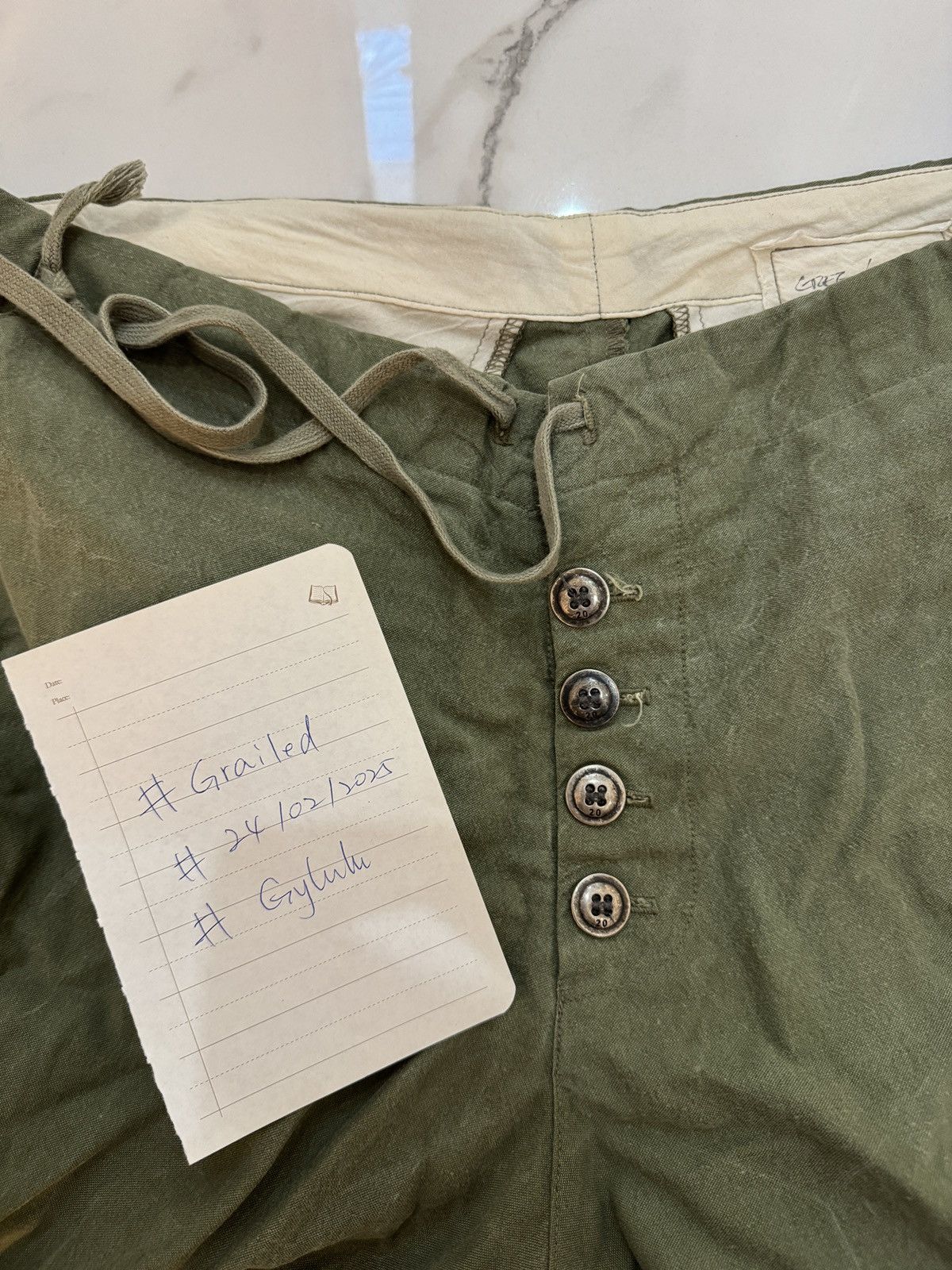 Greg Lauren greg lauren Army Patchwork Trousers Size US 34 / EU 50 - 4 Thumbnail