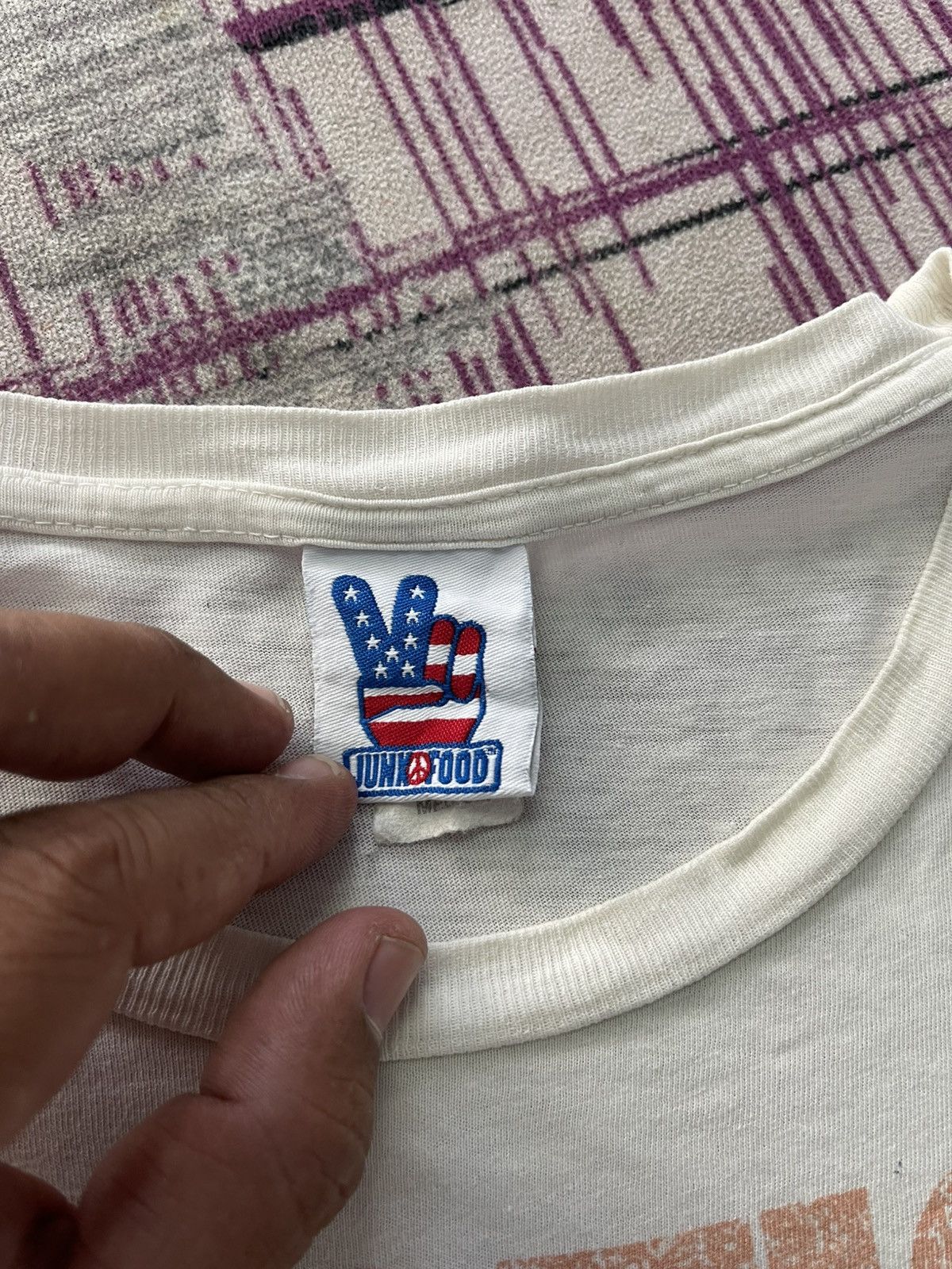 Junk Food VINTAGE 90S JUNK FOOD X BEAMS GRAPHIC TEE VERY RARE Size US M / EU 48-50 / 2 - 6 Thumbnail