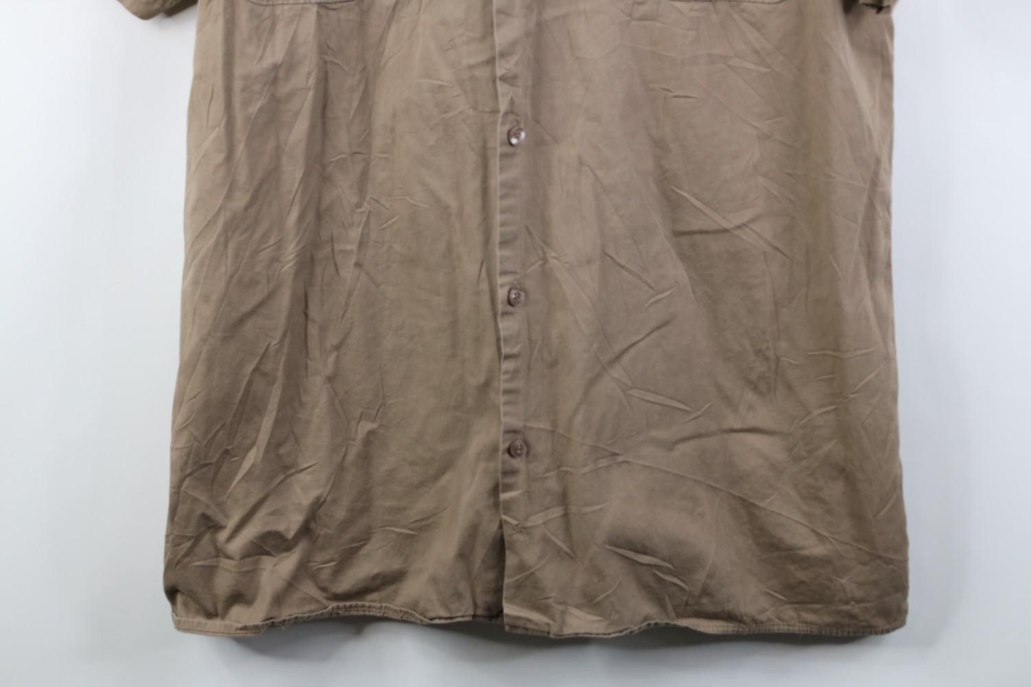Hard Rock Cafe Vintage Y2K Hard Rock Cafe San Diego Button Shirt Brown Size US XXL / EU 58 / 5 - 3 Thumbnail