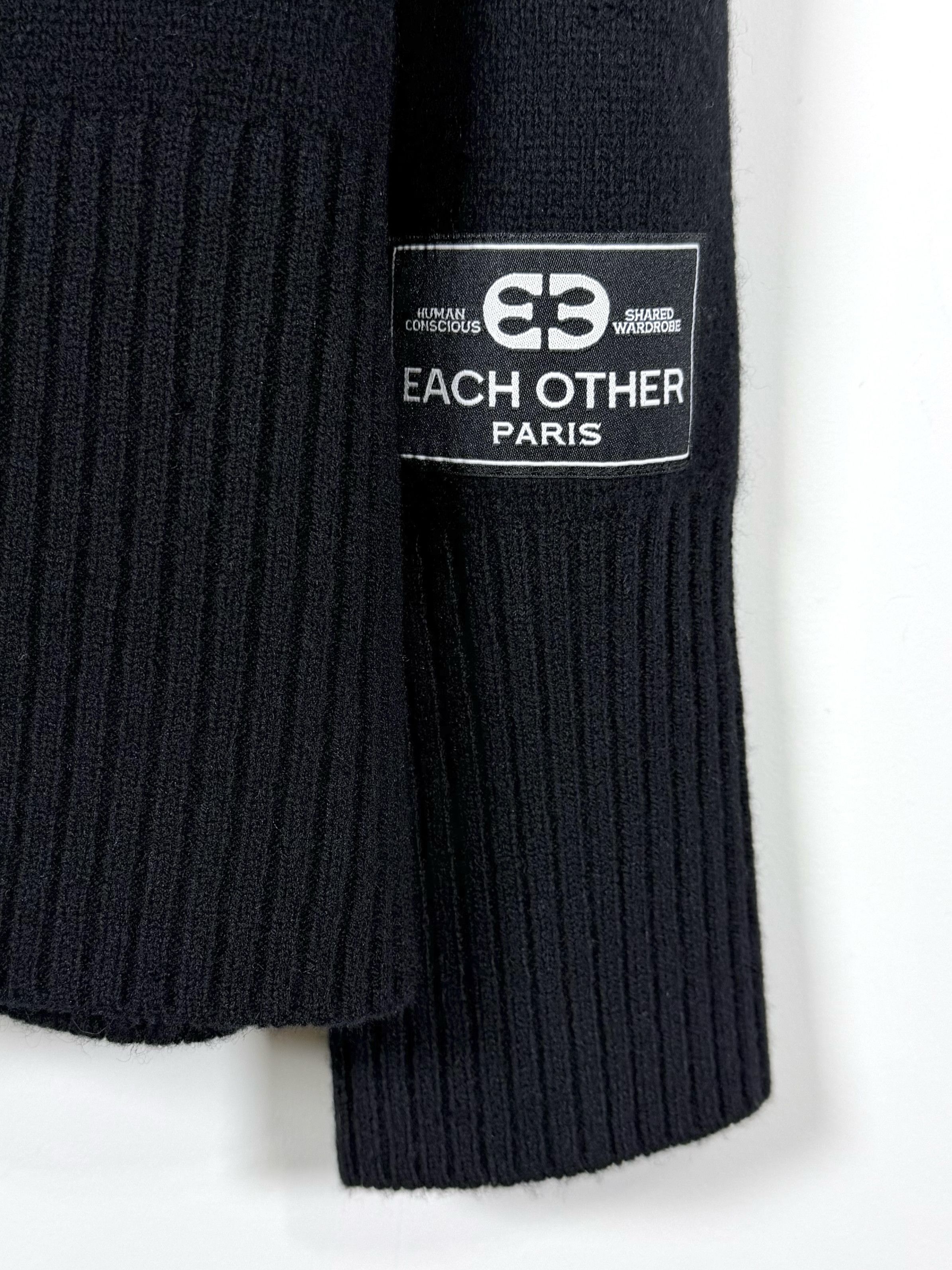 EACH x OTHER Each x Other Turtle Neck Knit Sweater (S) Size S / US 4 / IT 40 - 3 Thumbnail