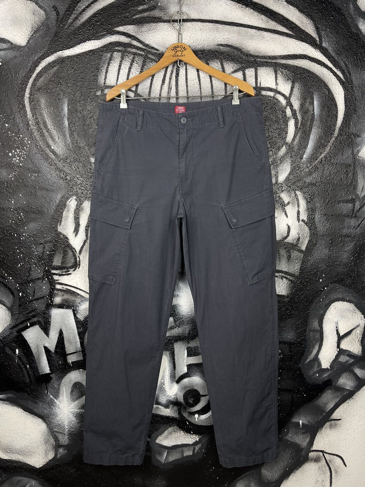 Levi's Levi’s XX Cargo Taper Grey Pants Men’s Size W36 L34 Size US 36 / EU 52 - 3 Thumbnail