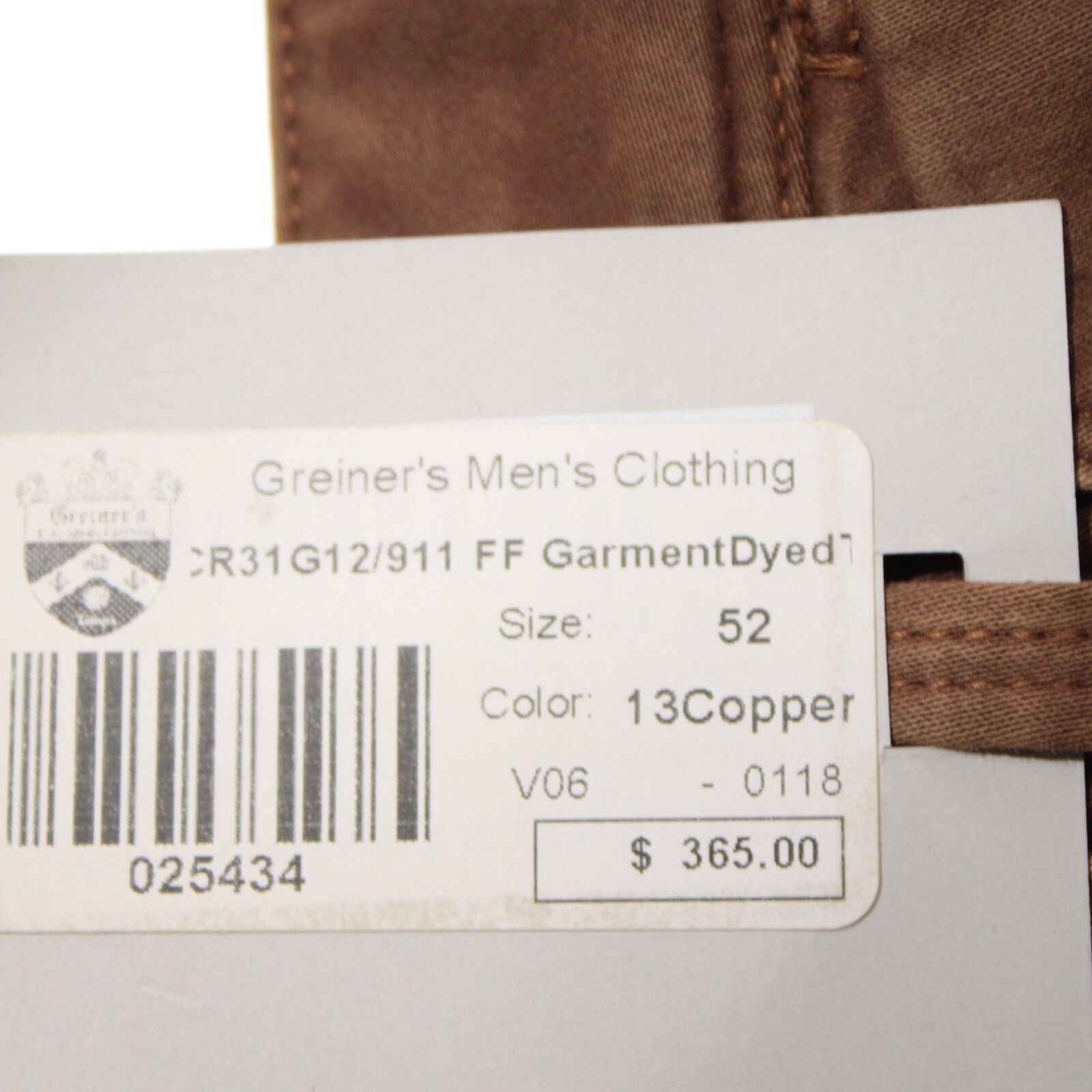 Other Valentini New with tags Chinos Size 36 US In Brown Size US 36 / EU 52 - 3 Thumbnail