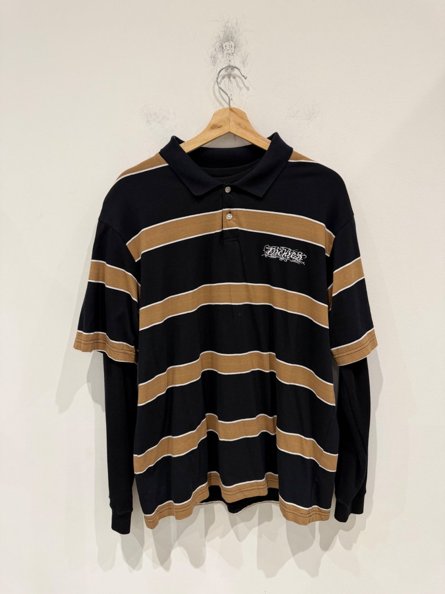 Supreme Supreme Dickies Thermal Polo Black Size US M / EU 48-50 / 2 - 1 Thumbnail