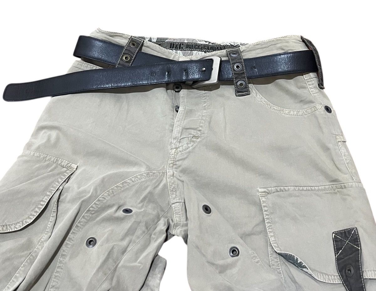 Dolce & Gabbana Dolce & gabbana bondage multipockets military trousers Size US 29 - 2 Thumbnail