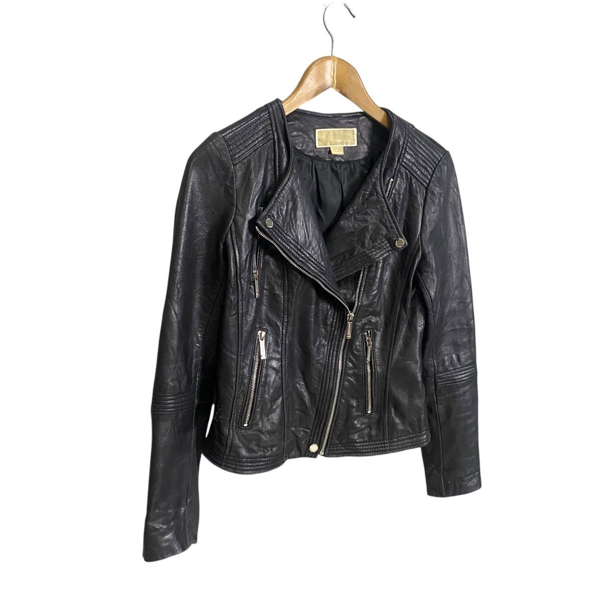 Michael Kors Michael Kors Leather Jacket Size XS / US 0-2 / IT 36-38 - 2 Thumbnail