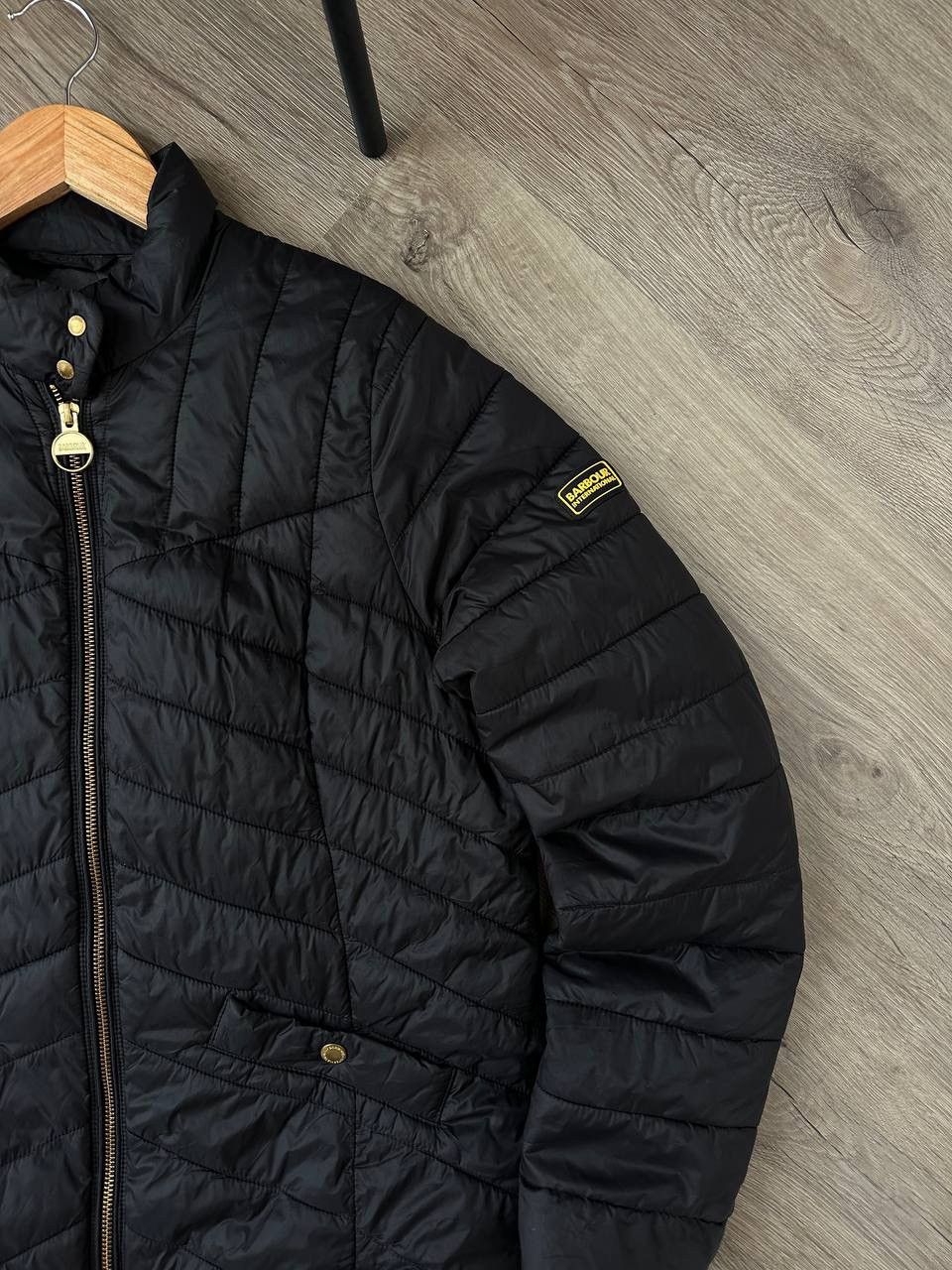 Barbour Vintage Barbour International Quilted Jacket Black Moto Size US M / EU 48-50 / 2 - 4 Thumbnail