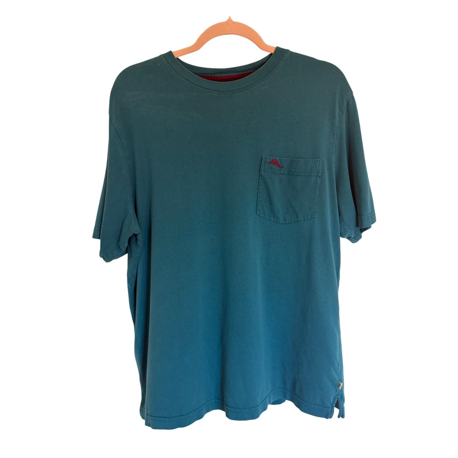 Tommy Bahama Tommy Bahama Blue Short Sleeve Crew Neck Cotton T-Shirt Size M / US 6-8 / IT 42-44 - 2 Thumbnail