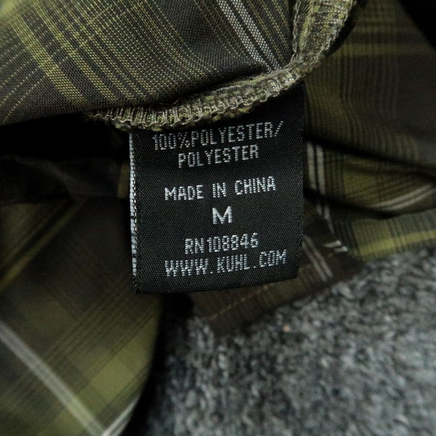 Vintage Kuhl Shirt Mens Medium Green Plaid Long Sleeve Button Up Shirt Size US M / EU 48-50 / 2 - 4 Thumbnail