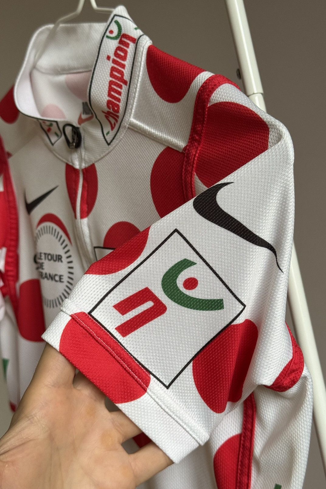 Nike Nike 1998-1999 Le Tour De France Champion Cycling Jersey Size US S / EU 44-46 / 1 - 14 Thumbnail