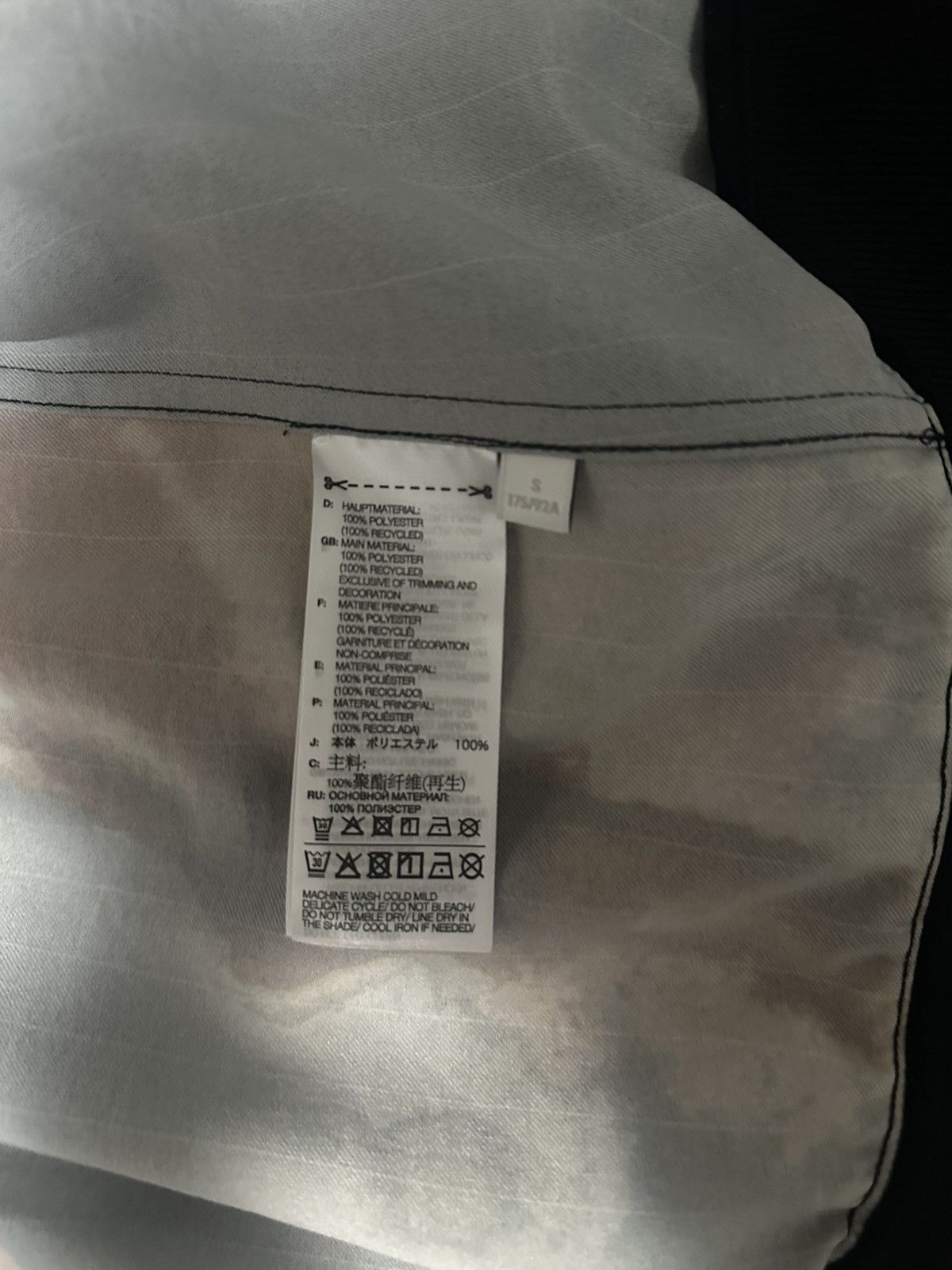 Y-3 Yohji Yamamoto abstract print zip up jacket Size US S / EU 44-46 / 1 - 6 Thumbnail