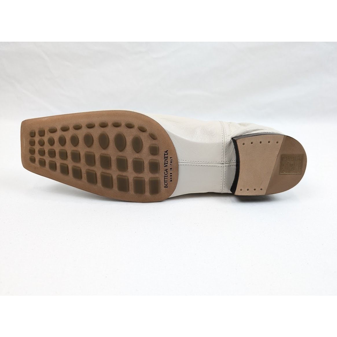 Bottega Veneta o1rshd1 Rubber Sole / Leather Crunch Lux Shoes in Trench Sh Size US 7.5 / EU 40-41 - 12 Thumbnail