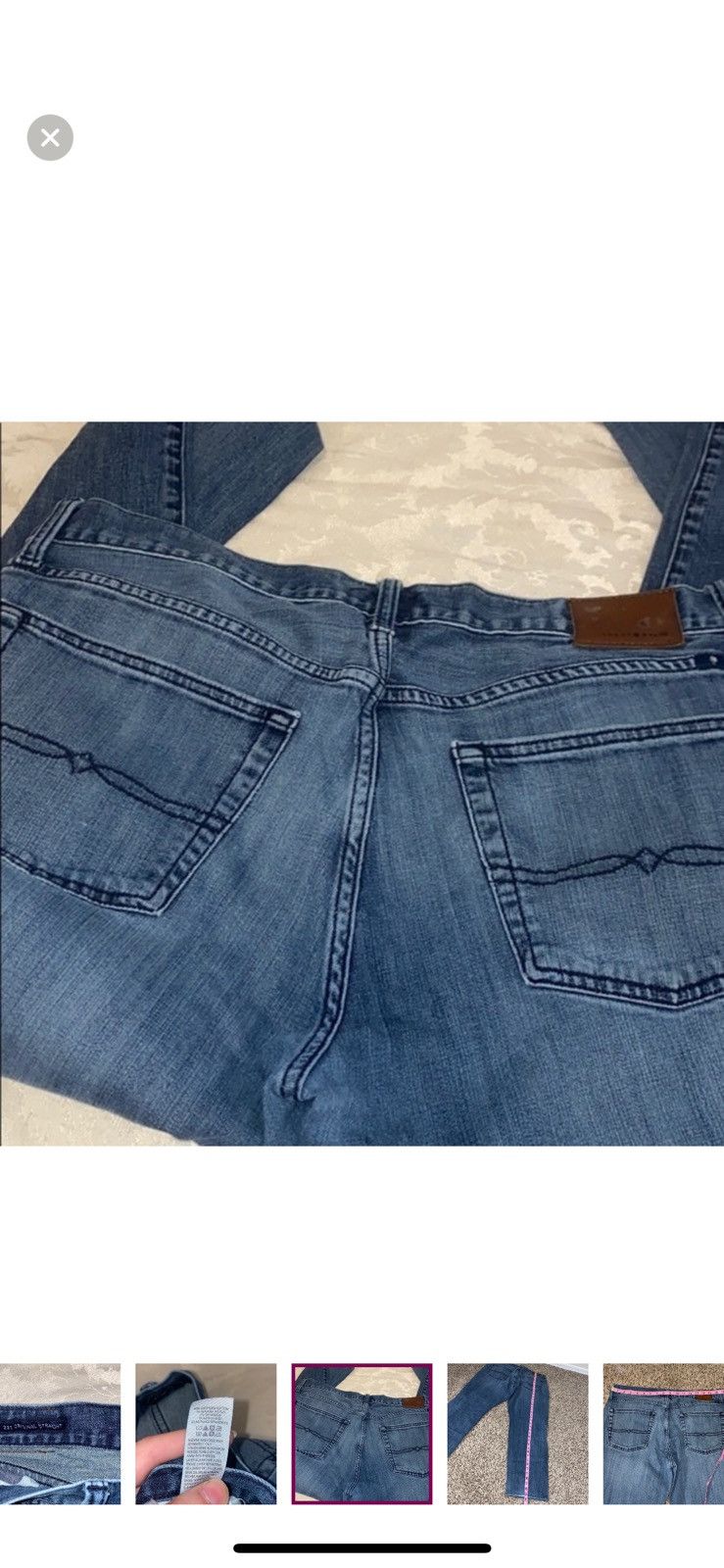Lucky Brand Lucky brand 221 original straight jeans size 36 Size US 36 / EU 52 - 8 Thumbnail